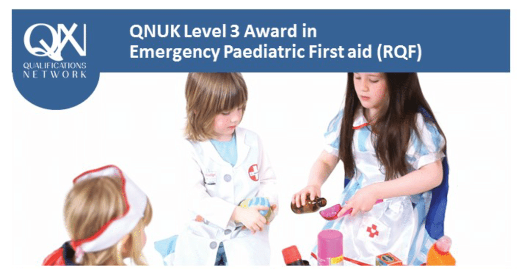 Emergency First Aid At Work +F (Efaw+F) - 1 Day 1 Emergency Paediatric First Aid